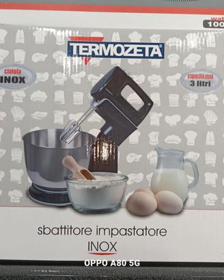 SBATTITORE IMPASTATORE INOX TERMOZETA