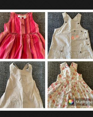 Set 4 vestiti 12 mesi