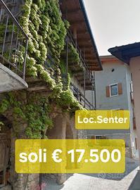 PORZIONE DA RISTRUTTURARE con CANTINA