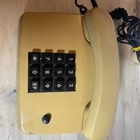 Telefono fisso SIP giallo - anni '70/'80