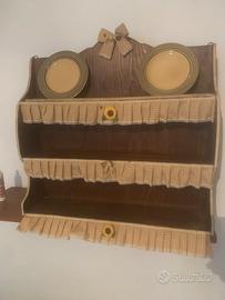 Mensola in legno stile rustico/country