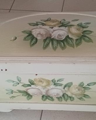 cassapanca shabby 