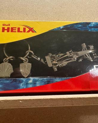 Portachiavi Ferrari F1 Shell Helix - Licenza uffic
