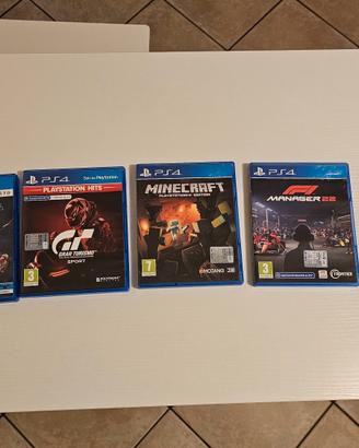 4 videogames PS4