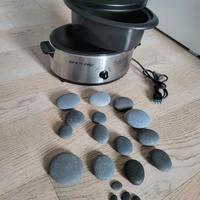 Kit stone massage pro
