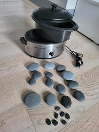 Kit stone massage pro