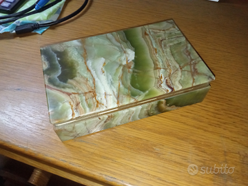 Porta gioie pietra onice