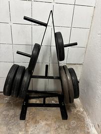 Set Dischi in ghisa 90 KG
