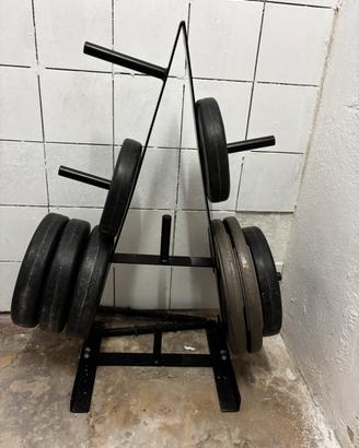 Set Dischi in ghisa 90 KG
