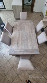 Tavolo Devina Nais in legno massello
