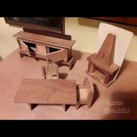 giocattoli per bambole anni 50