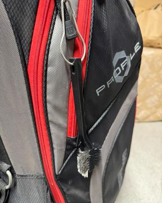 Sacca da golf e carrello