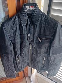 Giubbotto uomo in pelle Calvin Klein 