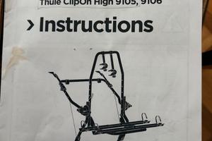 portabiciclette Thule 9105 per auto