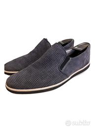 Scarpe IG&Co Uomo - Pelle Traforata Blu, Taglia 44