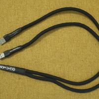 Cavo USB puro argento linea alimentaz. separata