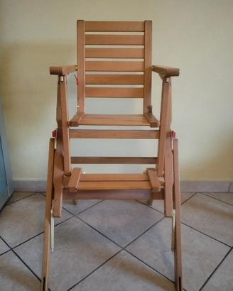 Seggiolone Foppapedretti Il Sediolone legno 2 alte