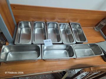 vassoi e pozzetti inox