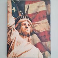 Quadri New York Manhattan, Statua libertà, 10 cad.