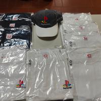 Cappellini e t-shirt Playstation prima serie nuovi