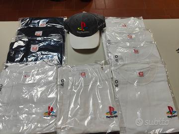 Cappellini e t-shirt Playstation prima serie nuovi