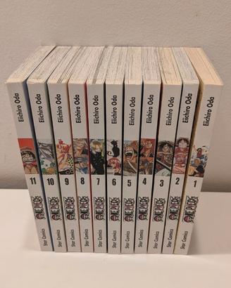 Lotto fumetti One Piece New Edition (Vol. 1-11)