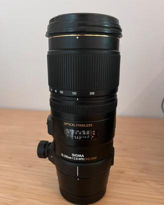 Sigma 70-200 f/2.8 APO DG OS HSM - attacco canon