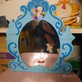 Specchiera con casettino di frozen