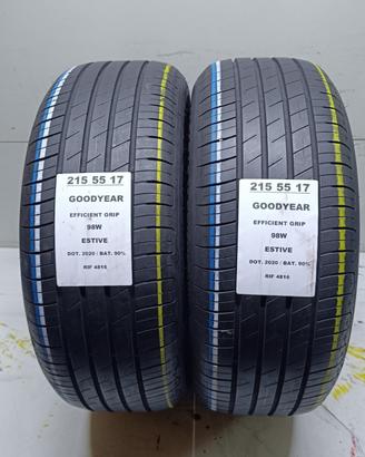2 GOMME 215 55 17 GOODYEAR RIF4816