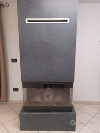 Stufa caminetto a pellet 