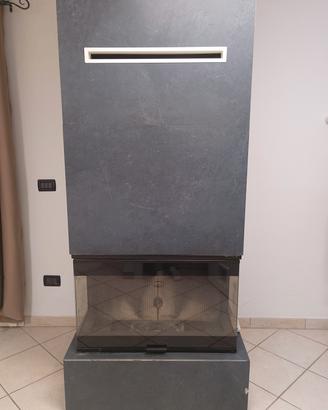 Stufa caminetto a pellet 