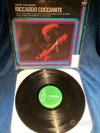 DISCO VINILE RICCARDO COCCIANTE AMARE CON RABBIA