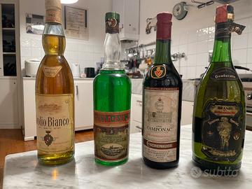 Collezione bottiglie