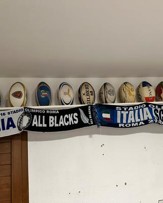 Blocco palloni da rugby originali a tema nazionale