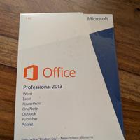 Microsoft Office professional 2013 box nuovo