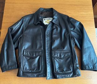 Giubbotto da aviatore in pelle