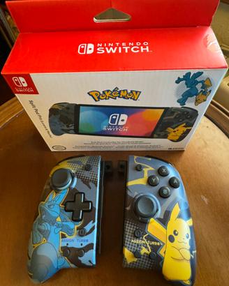 Hori Split Pad Pro Switch - Lucario e Pikachu