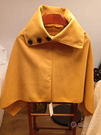 Mantella donna giallo senape nuova con cartellino