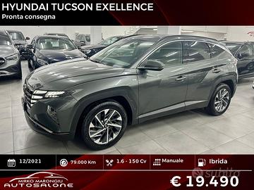 Hyundai Tucson 1.6 HEV promo FINANZIABILE