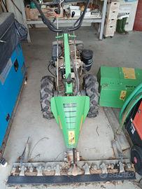 Motocoltivatore, motozappa con barra falci