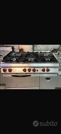 Cucina a gas 6 fuochi