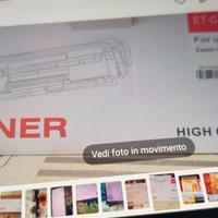 2 toner per stampante epson cx 16  c1600