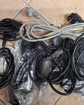 cavi alimentazione pc stampanti
