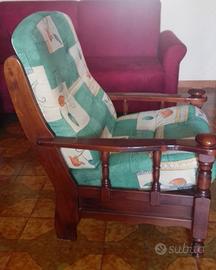 Poltrone in legno massello