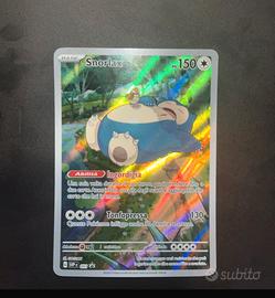 Pokemon scarlatto e violetto Snorlax promo