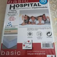 Coprimaterasso singolo impermeabile