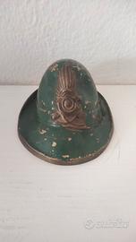 Cappello alpino guardia di finanza ottone elmetto