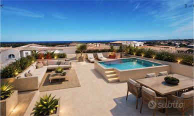 Penthouse esclusivo nel cuore di Budoni Vista mar