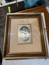 Quadro d'Argento 800 e Oro 24K "Primavera" - Guerr