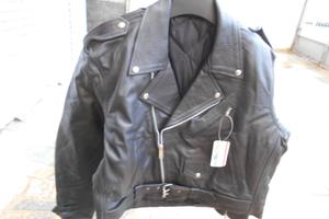 GIUBBOTTO IN PELLE VINTAGE CHIODO